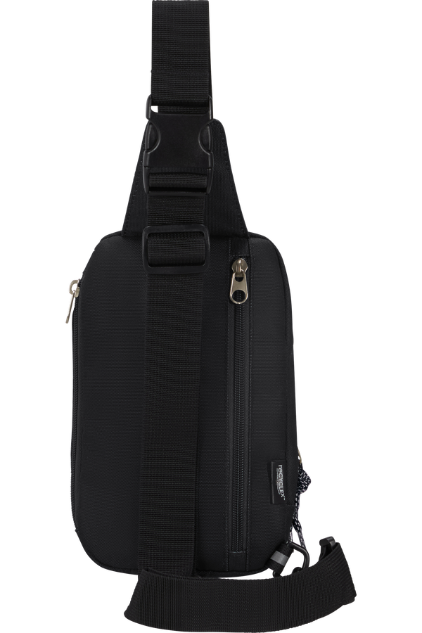 American Tourister Brightup Sling Bag Zip  Black