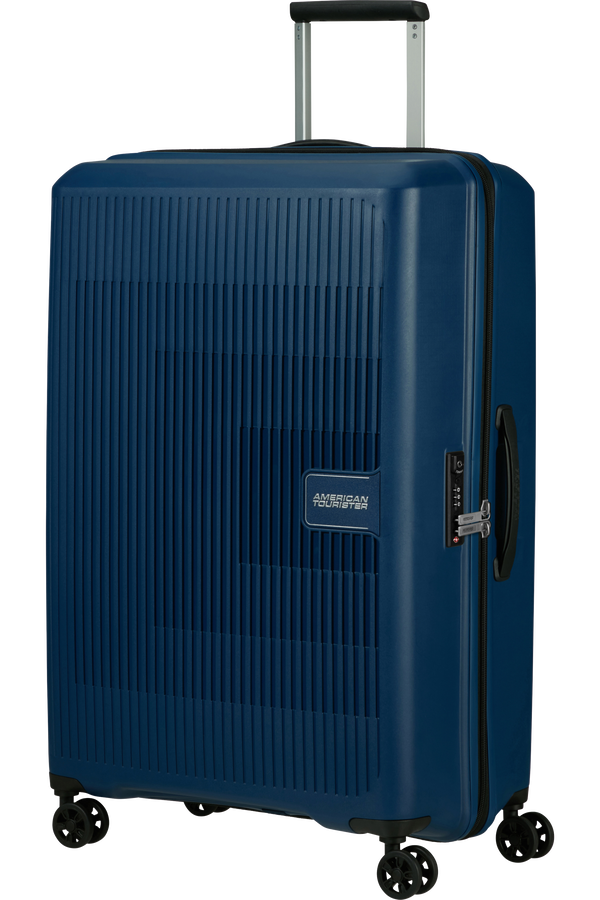 American Tourister Aerostep Spinner 77/28 Exp Tsa 77cm  Navy Blue