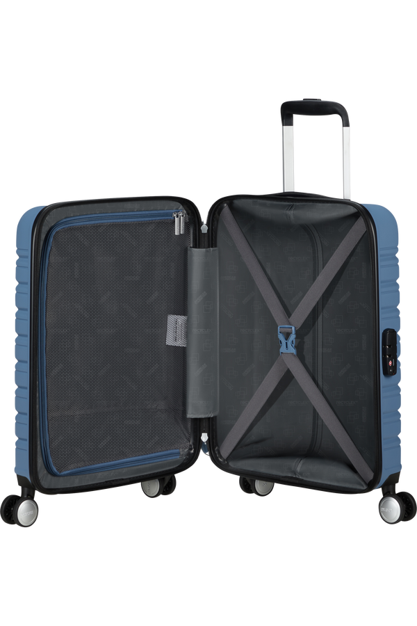 American Tourister Flashline Spinner 55/20 TSA  Coronet Blue American Tourister Flashline Spinner 55/20 TSA  Coronet Blue