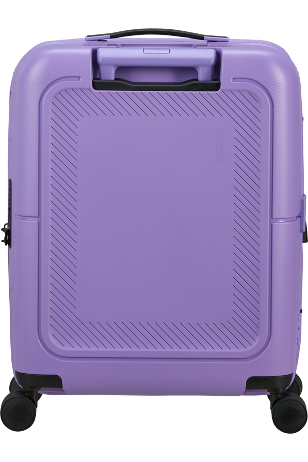 American Tourister DashPop Spinner Expandable TSA 55cm Violet Purple American Tourister DashPop Spinner Expandable TSA 55cm Violet Purple