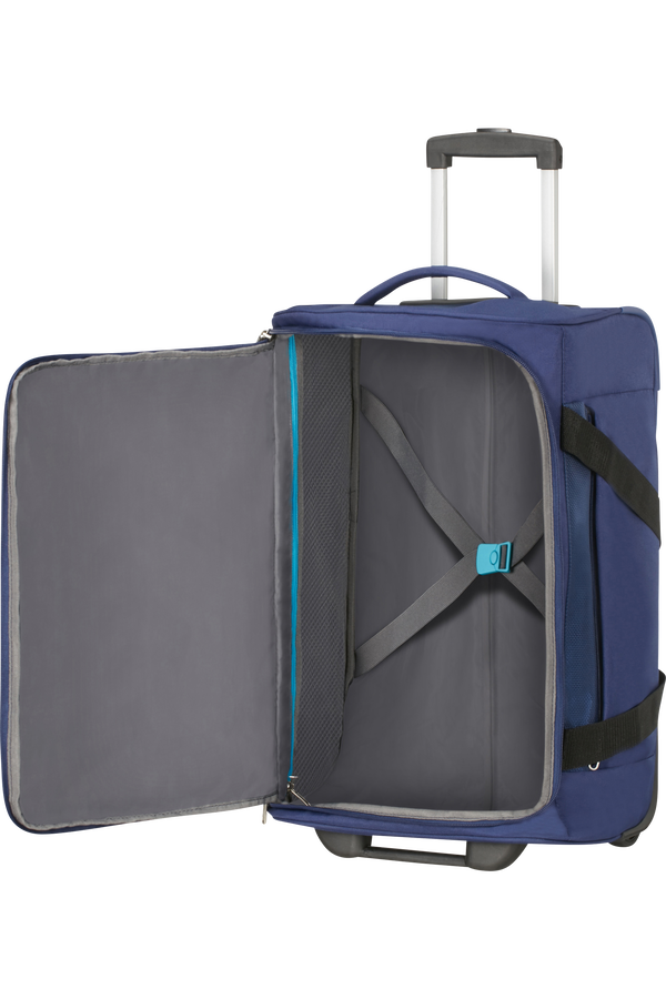 American Tourister Heat Wave Duffle with Wheels 55cm  Combat Navy