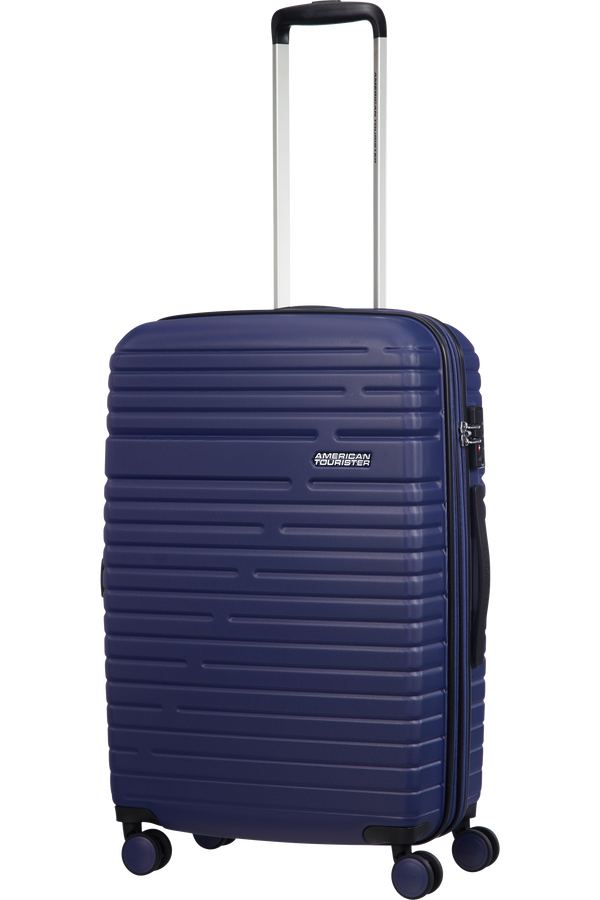 American Tourister Aero Racer Spinner M Expandable 68cm  Nocturne Blue