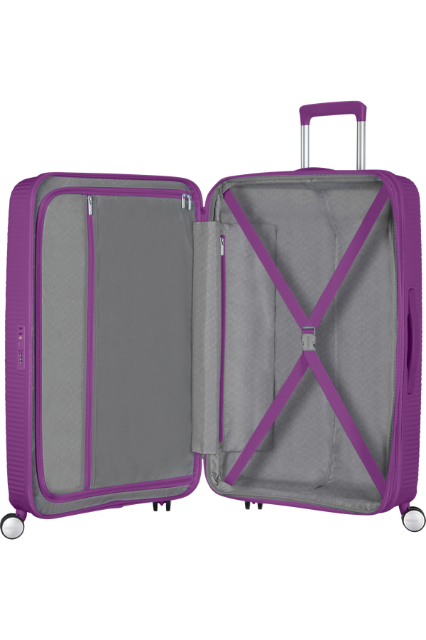 American Tourister Soundbox Spinner Expandable 67cm  Purple Orchid American Tourister Soundbox Spinner Expandable 67cm  Purple Orchid