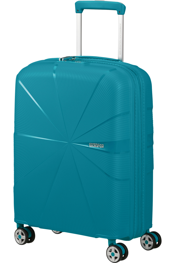 American Tourister Starvibe Spinner Expandable TSA 55cm Verdigris American Tourister Starvibe Spinner Expandable TSA 55cm Verdigris