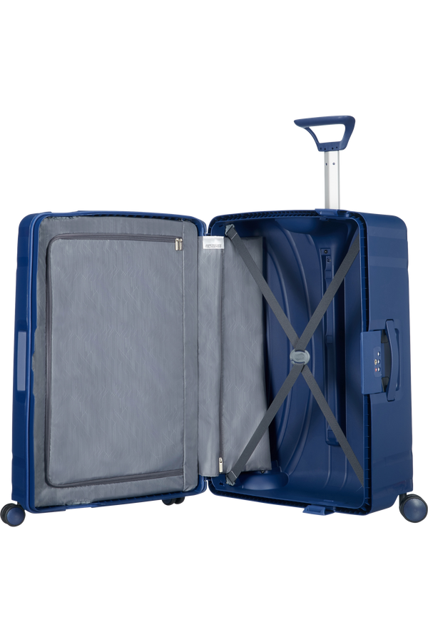 American Tourister Lock'n'Roll 4-wheel Spinner 69cm medium suitcase Nocturne Blue