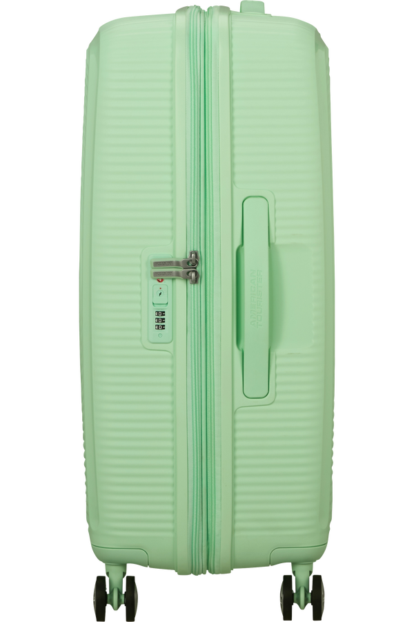 American Tourister SoundBox Spinner TSA Expandable 67cm  Pastel Green