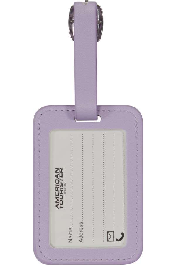 American Tourister American Tourist. Ta Luggage Tag X2  Digital Lavender