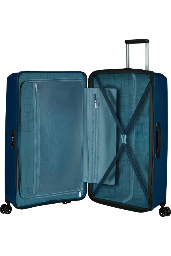 American Tourister Aerostep Spinner 77/28 Exp Tsa 77cm  Navy Blue