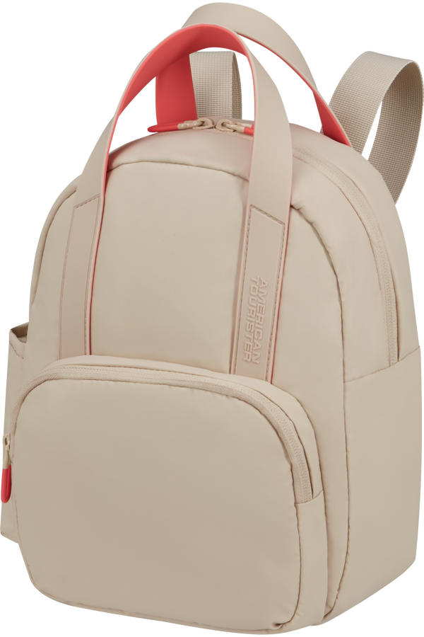 American Tourister Puffypop Mini Backpack S  Beige American Tourister Puffypop Mini Backpack S  Beige