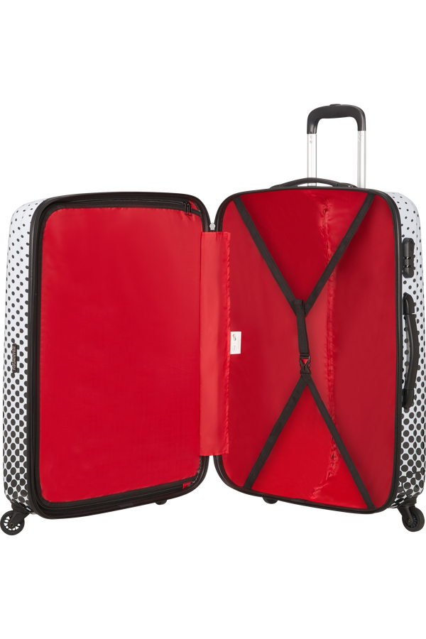 American Tourister Disney Legends Spinner Alfatwist 75cm  Mickey Mouse Polka Dot