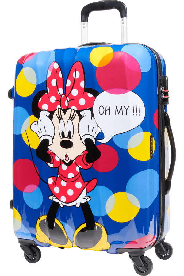 American Tourister Hypertwist Disney 4-wheel 65cm medium Spinner suitcase Oh My Minnie