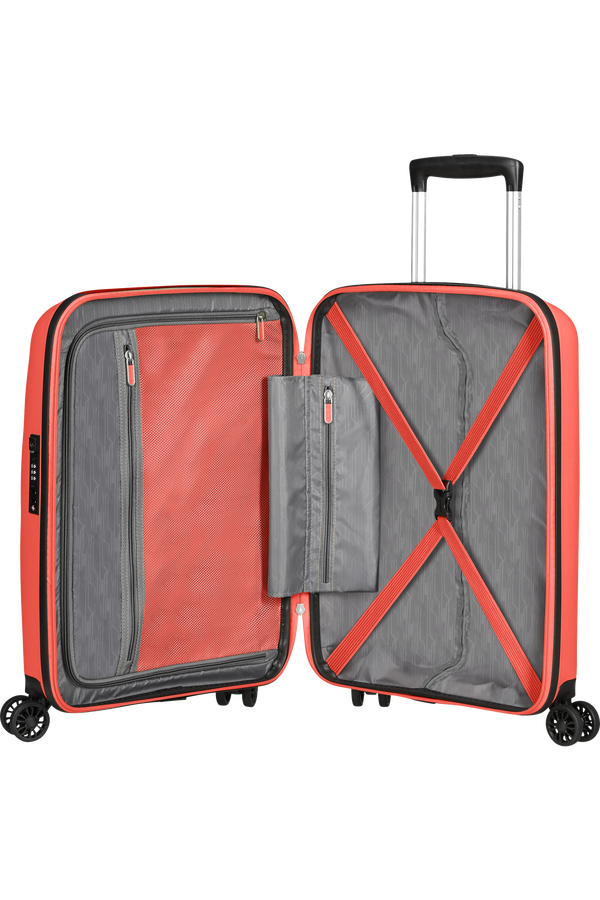 American Tourister Bon Air Dlx SPINNER 55/20 TSA  Flash Coral