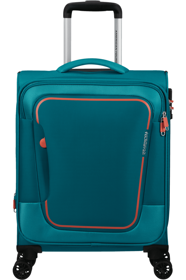 American Tourister Pulsonic Spinner Expandable 55cm  Stone Teal