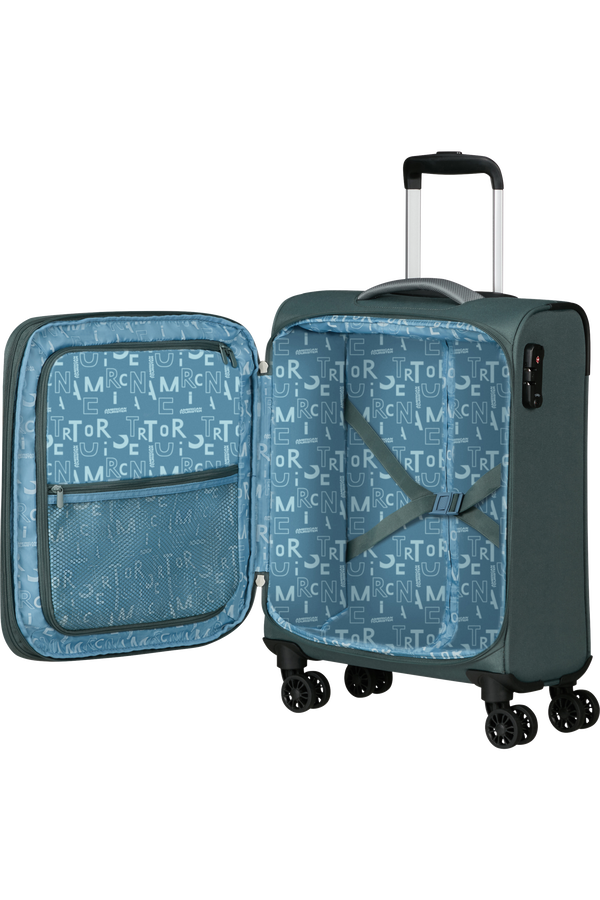 American Tourister Pulsonic Spinner 55/20 EXP TSA 55cm  Dark Forest American Tourister Pulsonic Spinner 55/20 EXP TSA 55cm  Dark Forest