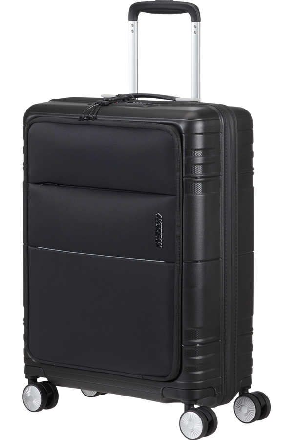 American Tourister Hello Cabin Spinner TSA 55cm  Onyx Black American Tourister Hello Cabin Spinner TSA 55cm  Onyx Black