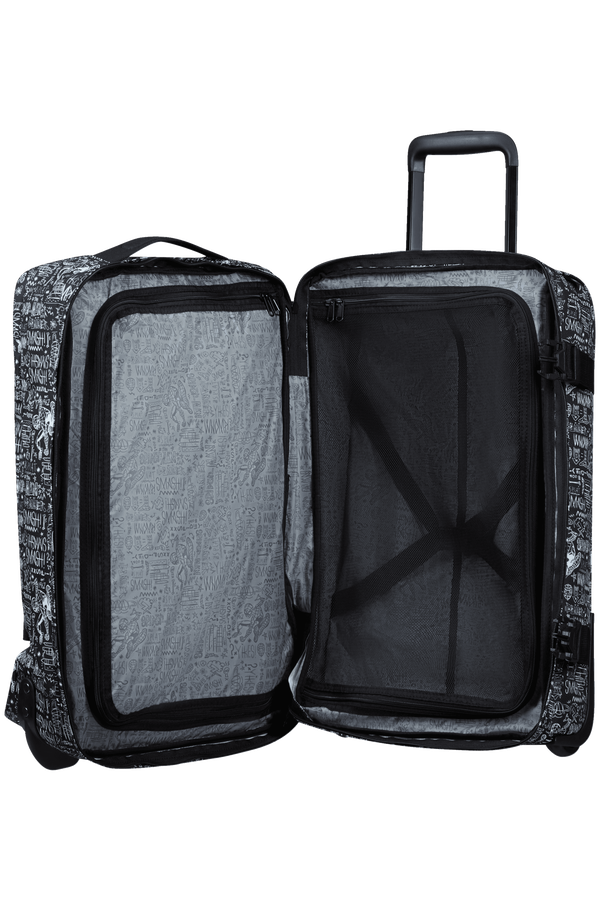 American Tourister Urban Track Disney Duffle with Wheels Marvel S  Spiderman Sketch