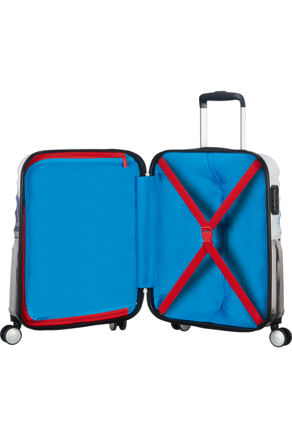 American Tourister Wavebreaker Disney 4-wheel cabin baggage Spinner suitcase 55x40x20cm Star Wars R2-D2 American Tourister Wavebreaker Disney 4-wheel cabin baggage Spinner suitcase 55x40x20cm Star Wars R2-D2
