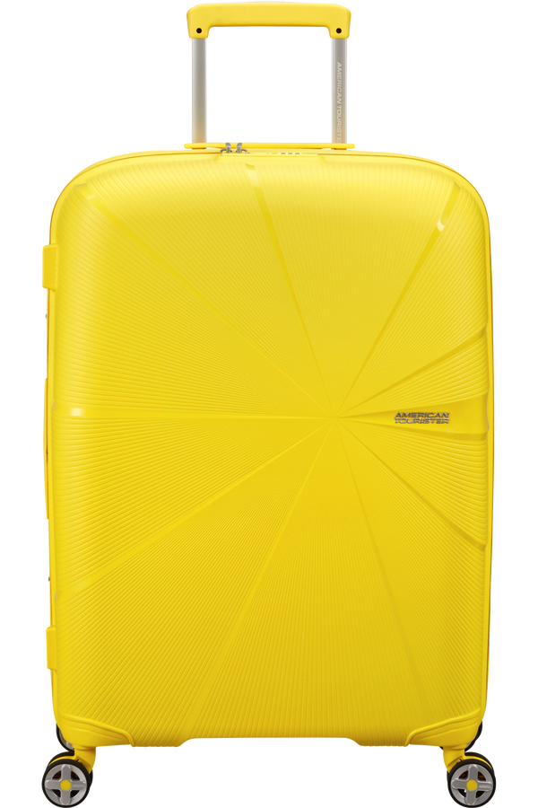 American Tourister Starvibe Spinner Expandable TSA 67cm  Electric Lemon