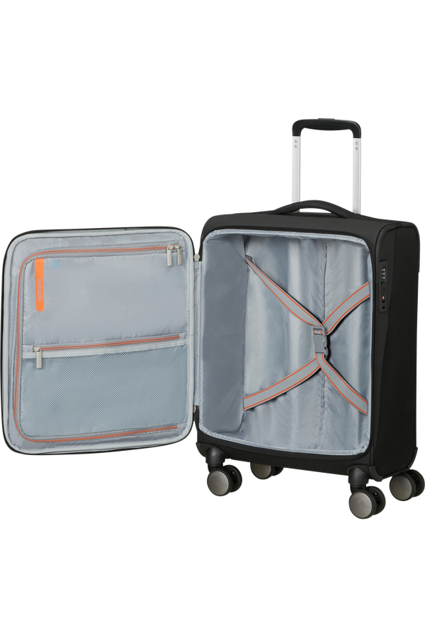 American Tourister Wanderlite Spinner TSA S  Shadow Black