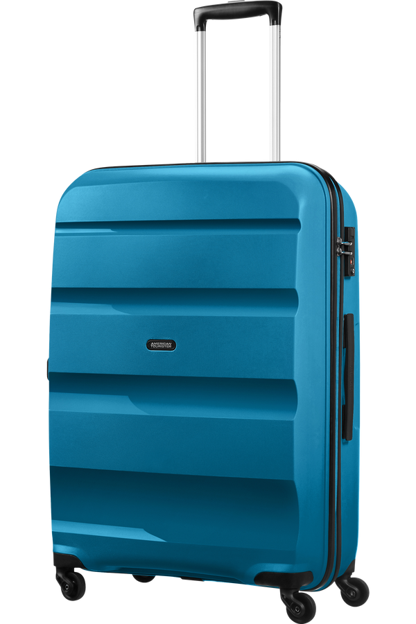 American Tourister Bon Air 4-wheel 75cm large Spinner Seaport Blue American Tourister Bon Air 4-wheel 75cm large Spinner Seaport Blue