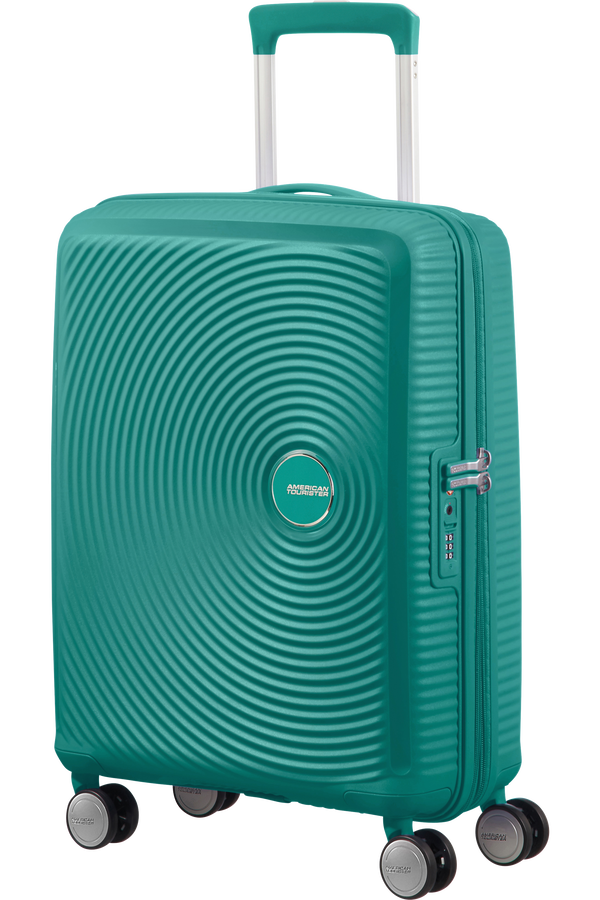 American Tourister Soundbox Spinner TSA Expandable 55cm  Forest Green American Tourister Soundbox Spinner TSA Expandable 55cm  Forest Green