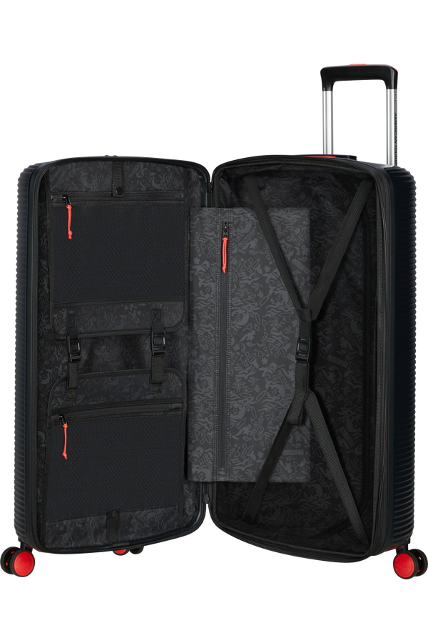 American Tourister Rollio Spinner 75cm  Black/Red