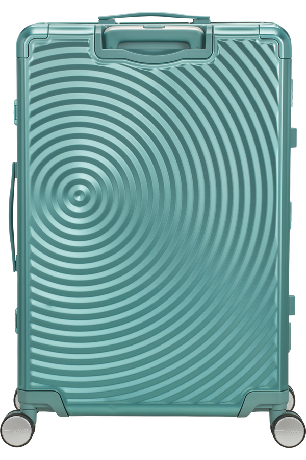 American Tourister Soundbox Alu Spinner TSA 77cm  Dusty Turquoise