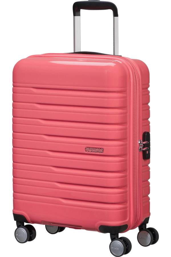 American Tourister Flashline Pop Spinner Exp TSA 55cm  Coral Pink