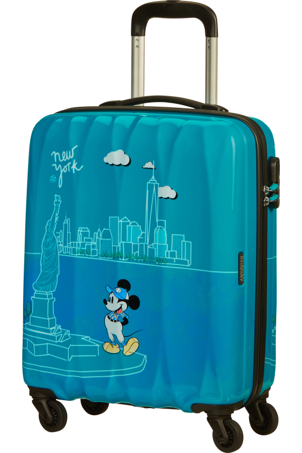 disney-legends-55-cm-nelipy-r-inen-matkalaukku-american-tourister-suomi