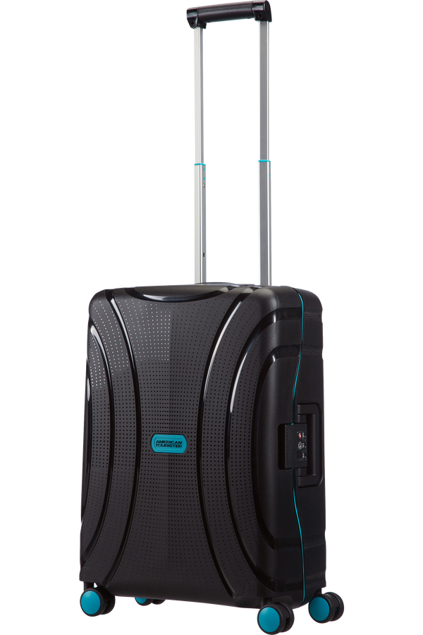 American Tourister Lock'n'Roll 4-wheel cabin baggage Spinner suitcase 40x55x20cm Night Black