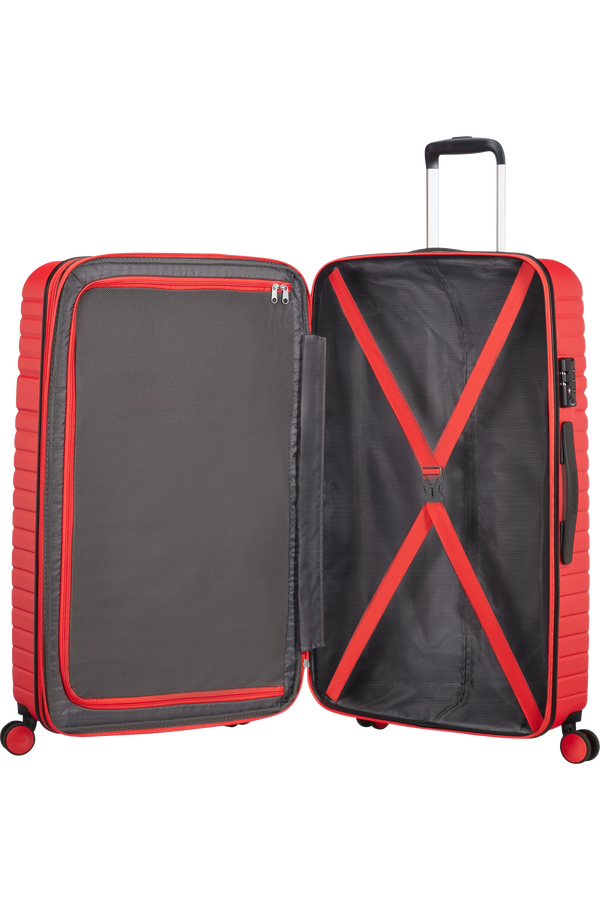 American Tourister Aero Racer Spinner Expandable 79cm  Poppy Red American Tourister Aero Racer Spinner Expandable 79cm  Poppy Red