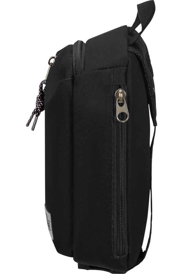 American Tourister Brightup Sling Bag Zip  Black
