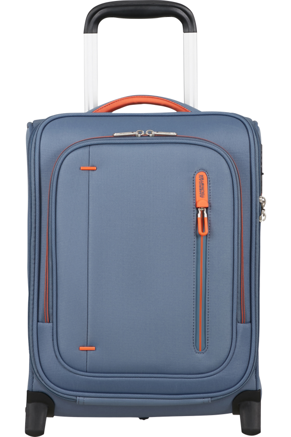 American Tourister Cloudrider Upright Underseater Tsa  Stone Blue