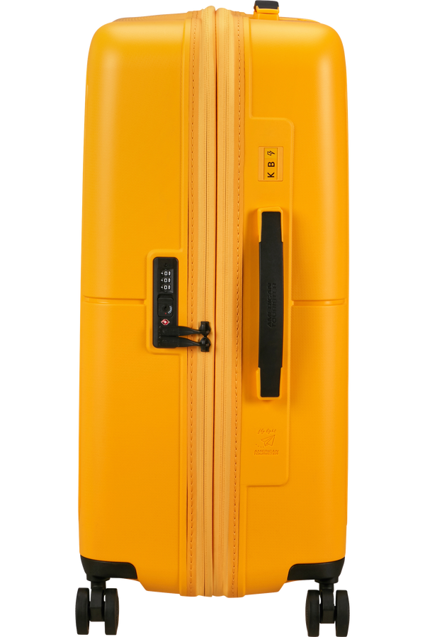 American Tourister DashPop Spinner Expandable TSA 67cm Golden Yellow