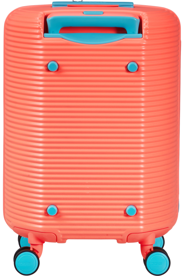American Tourister Rollio Spinner 52cm  Coral/Blue