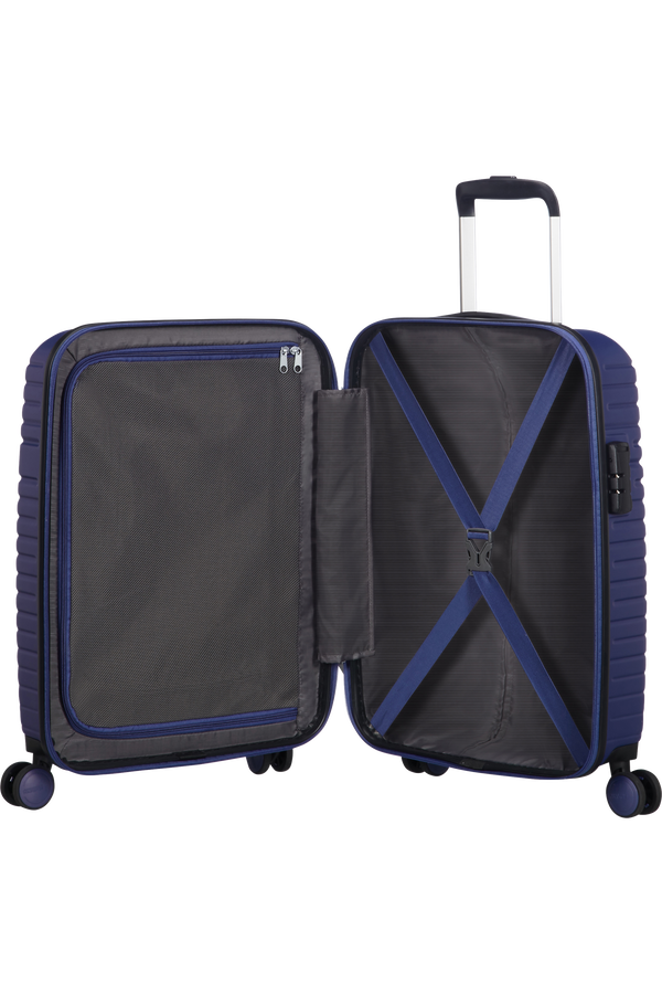 American Tourister Aero Racer Spinner 55cm  Nocturne Blue
