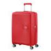 Soundbox Nelipyöräinen laajennettava matkalaukku 67cm Coral Red