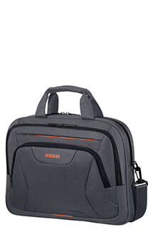 American Tourister At Work Laptop Bag  15.6inch Grey/Orange